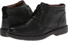 Black Leather Clarks England Stratton Limit for Men (Size 8)