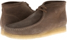 Taupe Distressed Suede Clarks England Wallabee Boot for Men (Size 9)