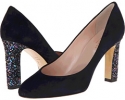 Navy Suede/Black Multi Glitter Heel Kate Spade New York Allora for Women (Size 7)