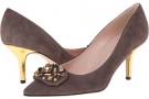 Dark Taupe Suede Kate Spade New York Jottle for Women (Size 6)