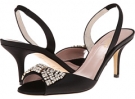 Black Satin Kate Spade New York Miva for Women (Size 6.5)