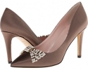 Taupe Satin Kate Spade New York Pezz for Women (Size 6)