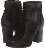 Black Oiled Suede Frye Parker Moc Short for Women (Size 6)