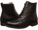Dark Brown Soft Vintage Leather Frye Phillip Work Boot for Women (Size 6)