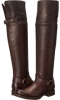 Dark Brown Soft Vintage Leather Frye Veronica Harness OTK for Women (Size 7)