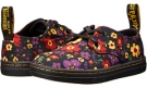 Black Vintage Garden T Canvas Dr. Martens Kid's Collection Kacy Lace Shoe for Kids (Size 9)