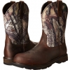 Brown/HTC True Timber Ariat Groundbreaker Pull-on Steel Toe for Men (Size 8.5)