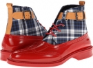 Red/Tartan Vivienne Westwood Plaid Boot Brogue for Men (Size 12)
