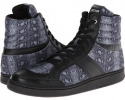 Just Cavalli Python Leather Hi-Top Strap Trainer Size 6