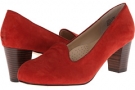 Red Kid Suede Fitzwell Mixer for Women (Size 9.5)