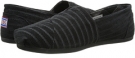 Black BOBS from SKECHERS Bobs Plush - Fiddlers for Women (Size 6.5)