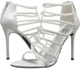 Silver Raso Stuart Weitzman Bridal & Evening Collection Truelove for Women (Size 6.5)