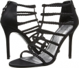 Black Satin Stuart Weitzman Bridal & Evening Collection Truelove for Women (Size 9.5)