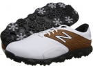 White/Brown New Balance Golf Minimus LX for Men (Size 9.5)