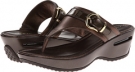 Dark Chocolate Metallic Cole Haan Maddy Thong for Women (Size 7.5)