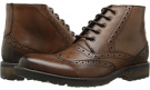 Brown Leather Steve Madden Restorr for Men (Size 10)