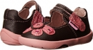 Chocolate pediped Selena Grip 'n' Go for Kids (Size 7)