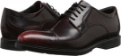 Burgundy Brush Off Rockport City Smart Cap Toe Oxford for Men (Size 12)