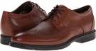 Tan Smooth/Scotchgrain Rockport City Smart Wing Tip Oxford for Men (Size 11)