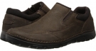 Dark Brown Rockport RocSports Lite ZoneCush Slip On for Men (Size 6.5)