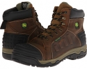 Tan Soggy John Deere WCT II Waterproof 6 Lace-Up Aluminum Alloy Toe for Men (Size 9)