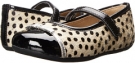 Black/Ivory Cat Pazitos Caramelle MJ Cat for Kids (Size 9.5)