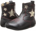 Black Pazitos Twinkle Bootie for Kids (Size 9.5)