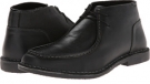 Black Leather Steve Madden Handler for Men (Size 8.5)