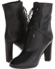 Black Tumbled Calf Diane von Furstenberg Paden for Women (Size 9.5)