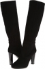 Black Suede Diane von Furstenberg Pagri for Women (Size 6.5)