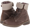 Dark Brown Leather Kid Express Braxton for Kids (Size 4.5)