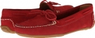 Red Nubuck Minnetonka Tie Driving Moc for Women (Size 9.5)