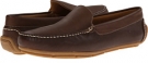 Dark Brown Smooth Leather Minnetonka Venice Driving Moc for Men (Size 12)