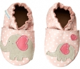 Pastel Pink Robeez Little Peanut Soft Soles for Kids (Size 4.5)