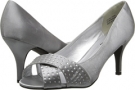 Silver Satin Annie Lillian for Women (Size 7.5)