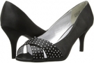 Black Satin Annie Lillian for Women (Size 7.5)