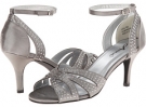 Pewter Satin Annie Lucia for Women (Size 12)