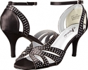 Black Satin Annie Lucia for Women (Size 6.5)