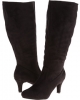 Black Suede Annie Rana for Women (Size 6)