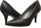 Black Burnished Calf Annie Distance for Women (Size 12)