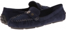 Navy Suede PU Annie Driven for Women (Size 6.5)