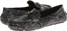 Black Python PU Annie Delighted for Women (Size 6.5)