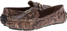 Brown Python PU Annie Delighted for Women (Size 9.5)