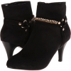 Black Suede Annie Sleek for Women (Size 10)