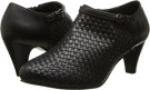 Black Woven PU Annie Bandy for Women (Size 13)