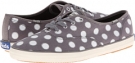 Grey Canvas/Glitter Keds Champion Glitter Dot for Women (Size 5)