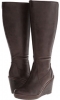 Dark Brown/Wide Shaft Dr. Scholl's Bellamy Wide Calf for Women (Size 11)