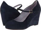 Navy Suede Johnston & Murphy Tracey Mary Jane for Women (Size 6.5)