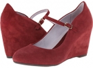 Oxblood Suede Johnston & Murphy Tracey Mary Jane for Women (Size 7.5)