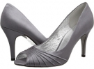 Pewter Sheena Satin Adrianna Papell Farrel for Women (Size 9.5)